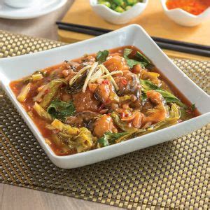 Sayur asin menjadi salah satu makanan favorit bagi masyarakat tionghoa. Kodok Batu Cah Sayur Asin / Halim Restaurant 18 Tips : Ada ...