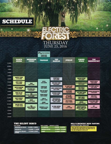 Electric Forest Reveals 2016 Daily Schedules And Performance Contest Winners