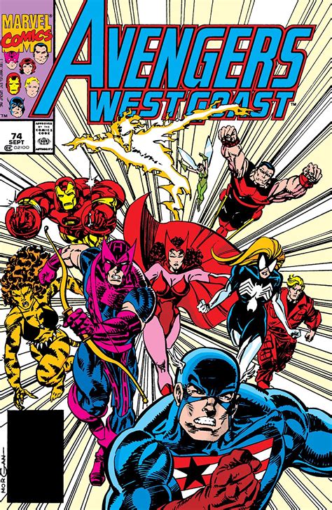 Avengers West Coast Vol 2 74 Marvel Database Fandom