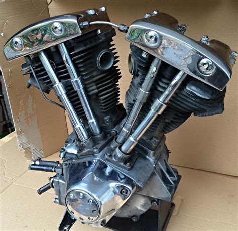 1977 Harley Davidson Fxe Shovelhead Engine Shovelhead Motor From