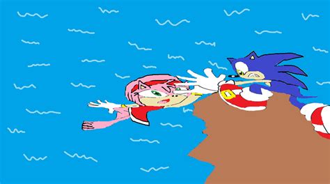 Sonic Saves Amy By Chavel3475 On Deviantart