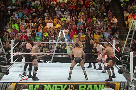 At money in the bank, brock lesnar stunned the wwe universe by reemerging to win the men's money in the bank ladder match. WWE Money in the Bank 2014 results, recap, reactions (June 29): Cena wins - Cageside Seats