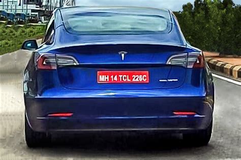 India Bound Tesla Model 3 Spied On Check — Underthehood®