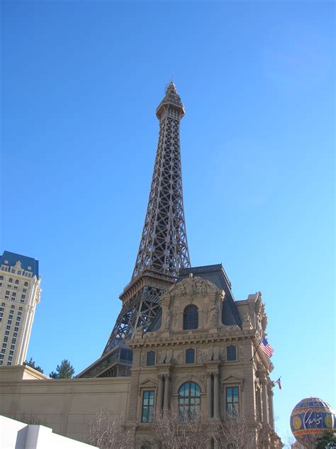 Eiffel Tower Outside Paris Hotel Pics4learning