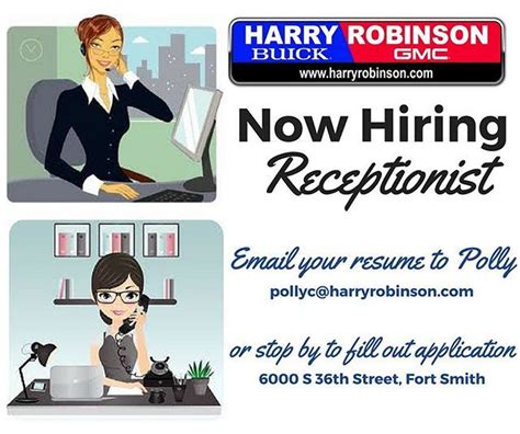 Were Hiring A Full Time Receptionist 730 330 M F And Occasional Sundays Email Resume