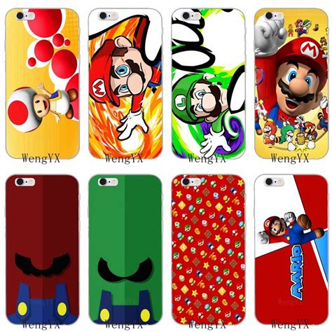 Cool Game Super Mario Bros Slim Silicone Soft Phone Case For Iphone X 8