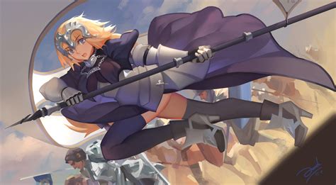 Armor Bianyuanqishi Blondehair Chain Elbowgloves Fateapocrypha Fateseries Gillesderais