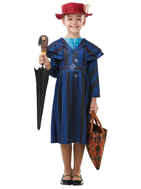 Mary Poppins Returns Deluxe Costume Kids Book Week Costume Holidays