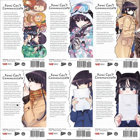 Komi Cant Communicate Vol 19 24 Bundle Set 6 Book Collection By Tomohito Oda By Tomohito Oda