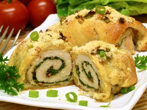 Spinach Chicken Roll Ups Recipe Pegs Home Cooking