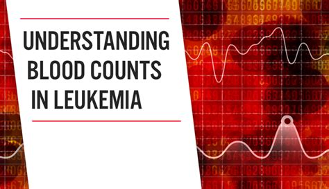 Understanding Blood Counts In Leukemia Myleukemiateam