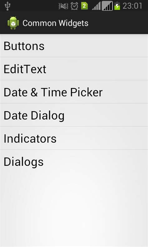 Common Controls Used In Ui Apk Für Android Herunterladen