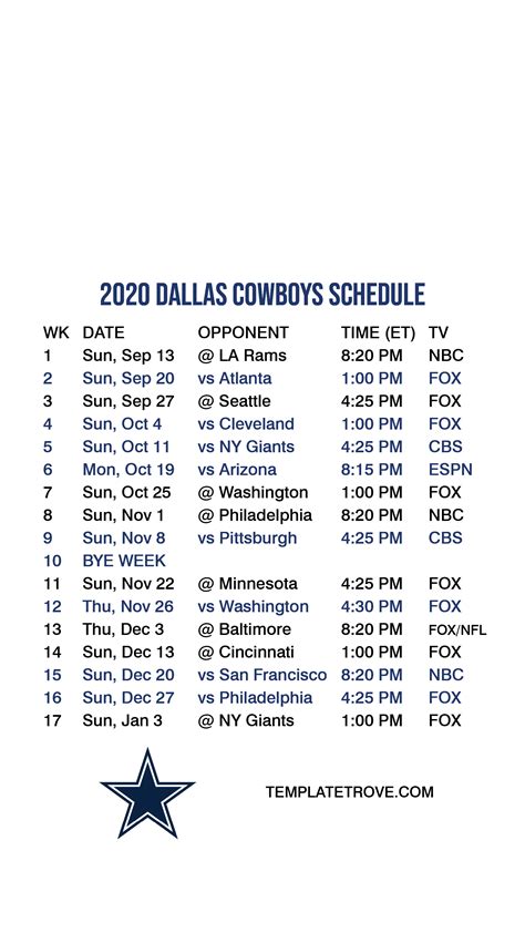 Dallas Cowboys Schedule Wallpaper 10 Best Dallas Cowboys Wallpaper