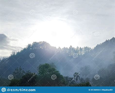 Sunrise And Fogs Stock Photo Image Of Mist Mountain 251360934