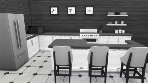 Gravefulsims Kitchen Set V2 Counter 4 Swatches Graveful Sims