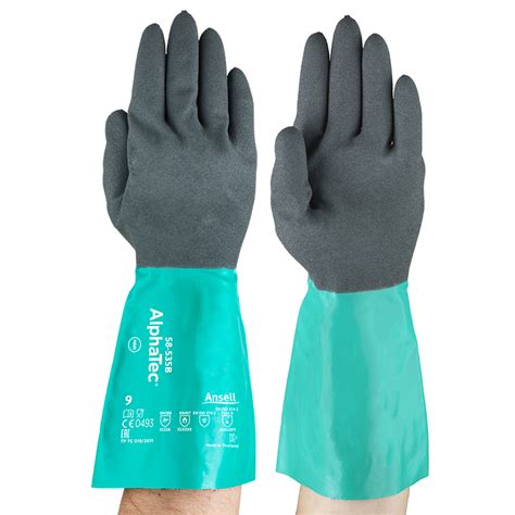 Ansell Alphatec 58 535b Chemical Gloves Uk