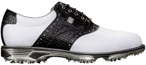 Footjoy Dryjoys Tour Saddle Golf Shoes Whiteblack 12