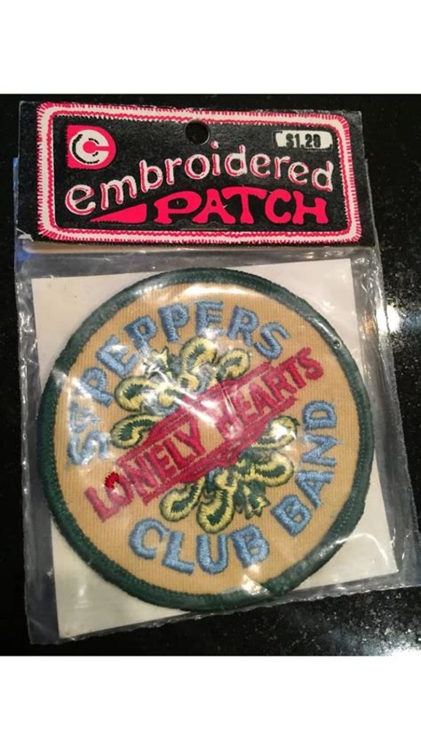 Sgt Pepper Patch From The 70s Still In Original Package Sold For