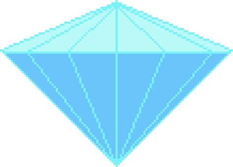 Download Transparent Diamond Pixel Art Triangle Png Image With No Background Pngkey Com