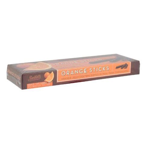 Sweets Dark Chocolate Orange Sticks 105oz Box Dark