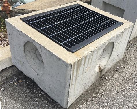 12 X Drain Box Precast Concrete With Grate Best Drain Photos Primagemorg