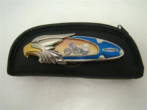 In very good condition with some very minor signs of wear. ELECTRAGILDE-BLUE-HARLEY-DAVIDSON-MOTORCYCLE-EAGLE-KNIFE ...