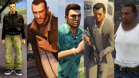 Grand Theft Auto Main Characters