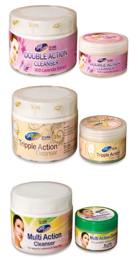 Double Action Cleanser/ Triple Action Cleanser/ Multi Action Cleanser - Elina Cosmetics