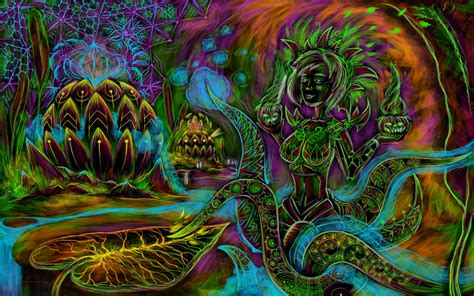 Psychedelic Mushroom Wallpapers Top Nh Ng H Nh Nh P