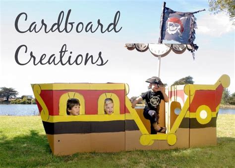 Inspiration Tools And Books To Turn Cardboard Boxes Into Playhouses