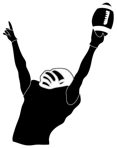 Silhouettes Of People Silhouette Clipart Football Silhouette