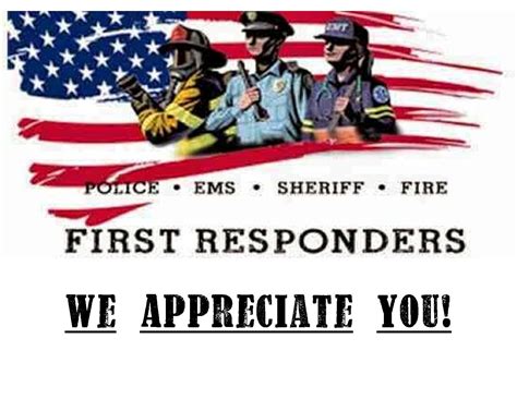 Happy National First Responders Day First Responders Day