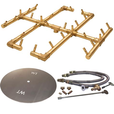 Warming Trends 36 Inch Round Natural Gas Fire Pit Burner Kit W 215