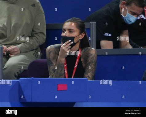 Sophia Thomalla Girlfriend Of Alexander Zverev Of Germany During The Finals At The Open Sud De