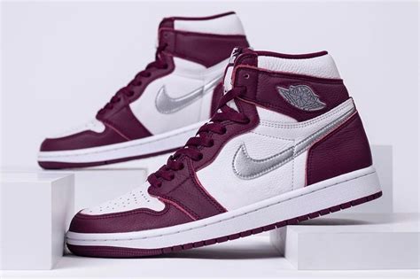 Todos Los Detalles De Las Nuevas Air Jordan 1 High Og “bordeaux”