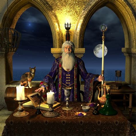 Merlin The Wizard Merlin The Wizard Dungeons And Dragons Art