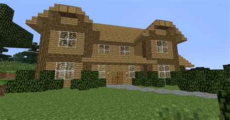 Simple Two Story House Minecraft Project