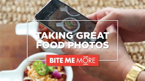 I'm either too hungry to want to record it, or i simply have no interest in recording it. HOW-TO - Take Great Food Photos - YouTube