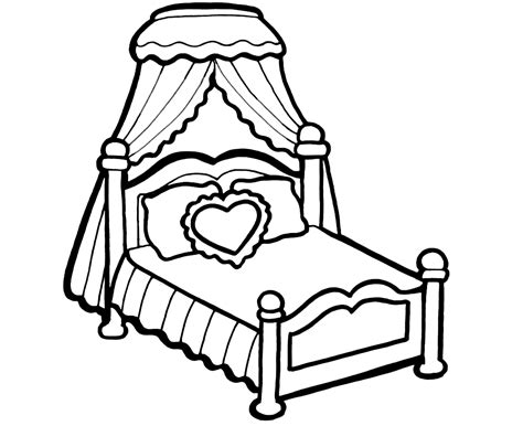 Beds Coloring Pages Coloring Home