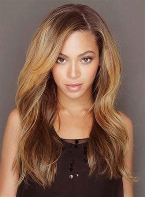 Beyonce Long Loose Wave Human Hair Lace Front Wigs 18 Inches Beyonce