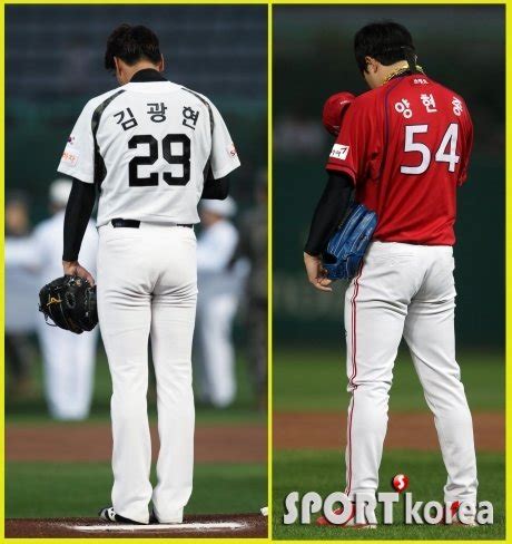 '연장 11회 혈전' 다저스 더 적은 투구수, 더 많은 이닝.'조기 교체' 김광현, 다음을 기약하다. 포토 김광현-양현종 투구에 앞서 기도 : 스포츠동아