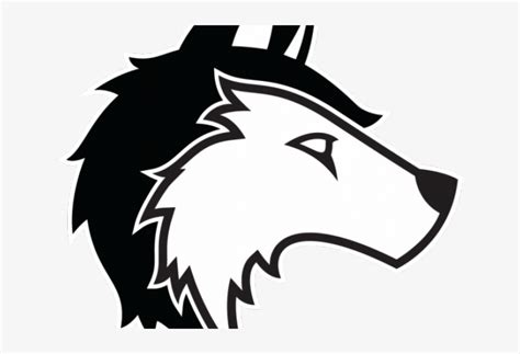 Husky Clipart University Washington Transparent Background Wolf Logo
