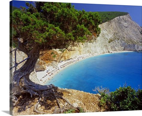 Greece Ionian Islands Lefkada Island Levkas Porto Katsiki Beach