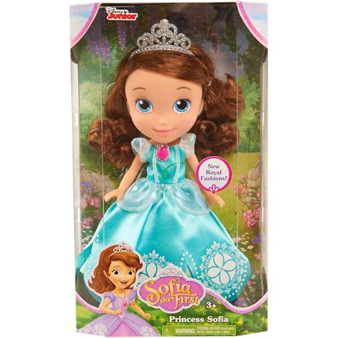 Disney Junior Sofia The First Princess Sofia Doll W Crystal Blue Dress