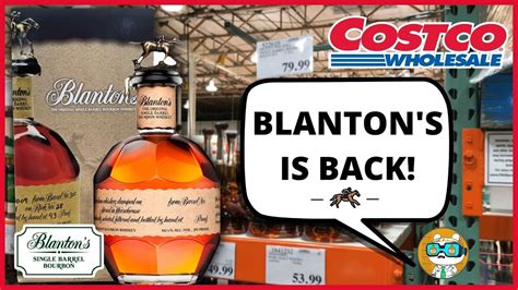 Buffalo Trace Blantons Bourbon Found Costco Whiskey Wanders