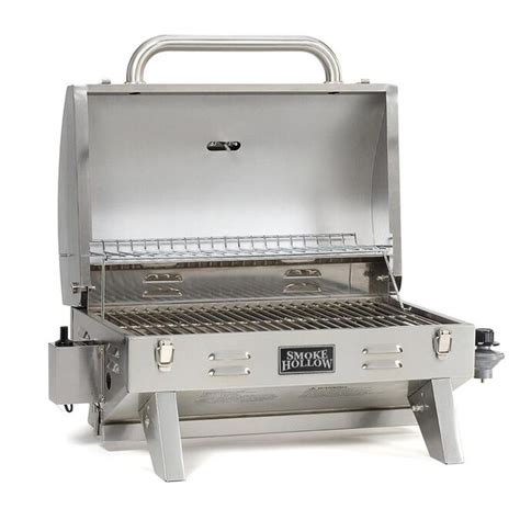 Smoke Hollow Stainless Steel 1 Burner Liquid Propane Gas Grill In The