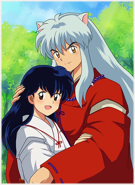Cute Picture Of Inuyasha And Kagome Inuyasha Funny Inuyasha Cosplay Inuyasha Fan Art Inuyasha