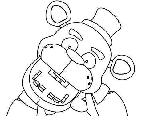 26 Golden Freddy Coloring Pages Heabahastyer