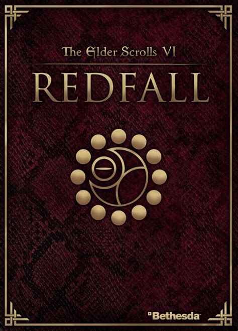 Fan Art The Elder Scrolls Vi Redfall Box Art