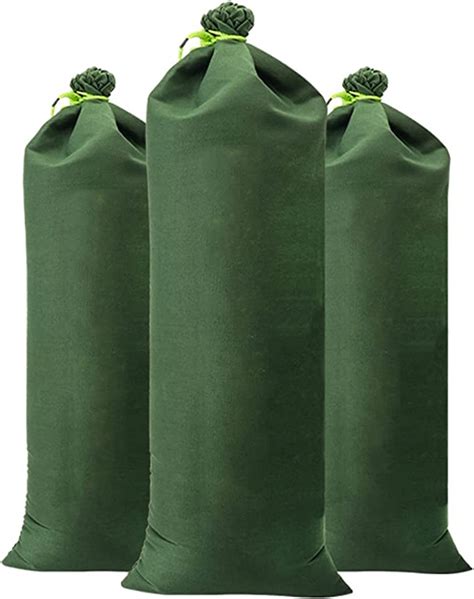 Iuibmi 10 Pcs Sandless Sand Bags For Flooding Thickened Canvas Sand